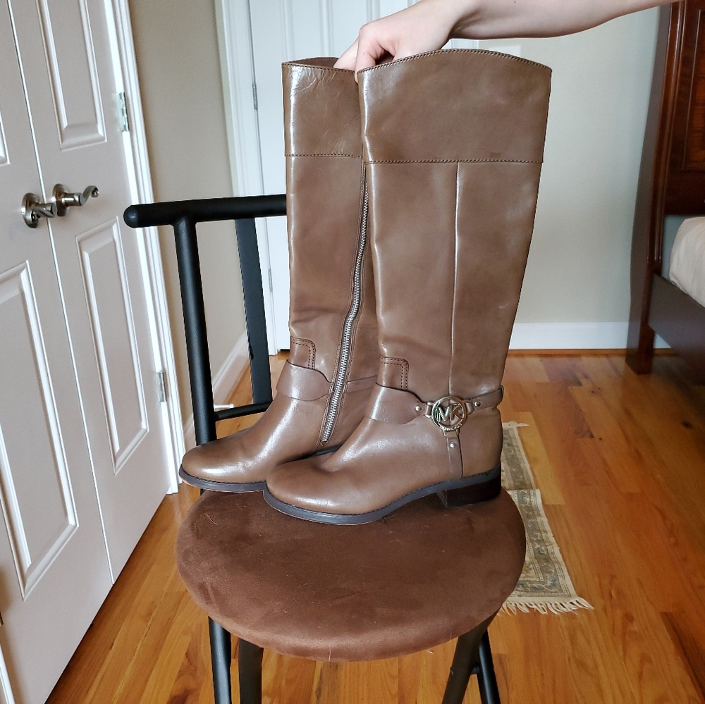 Michael Kors riding boots